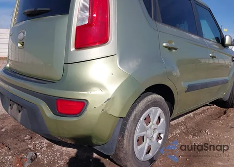 2013 Kia Soul z USA, uszkodzony, nr VIN KNDJT2A50D7630406